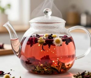 دمنوش گیاهی و قدرت آنتی‌اکسیدانی بالا